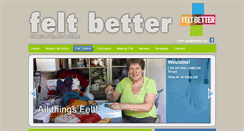 Desktop Screenshot of feltbetter.com